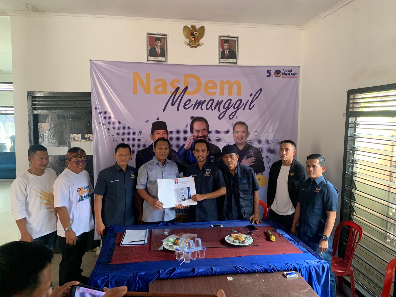 Wujudkan Bandarlampung Bahagia, Iqbal Ardiansyah Resmi Kembalikan Formulir Calon Walikota ke PAN dan Nasdem